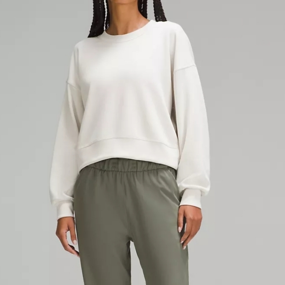 Lululemon Softstreme Perfectly Oversized Cropped Size 8